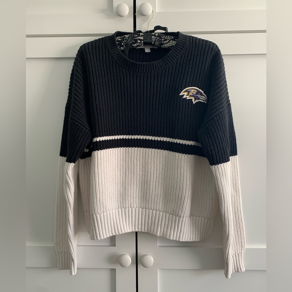 Baltimore Ravens Sweater NFL Size Small